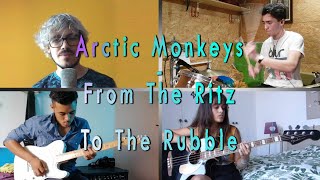 Video voorbeeld van "Arctic Monkeys - From The Ritz To The Rubble (cover Pepper Milkshake ft. Margaux ft. Peter )"