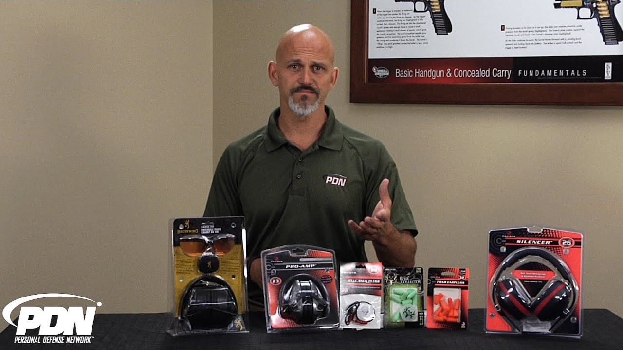 Hearing Protection Ear Plugs vs. Muffs Personal Defense Network YouTube