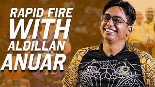 Rapid Fire QnA with Aldillan Anuar