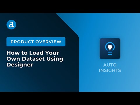 How to load your own dataset using Designer