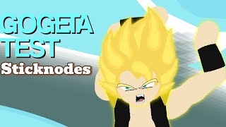 Gogeta Stardust fall test | Sticknodes