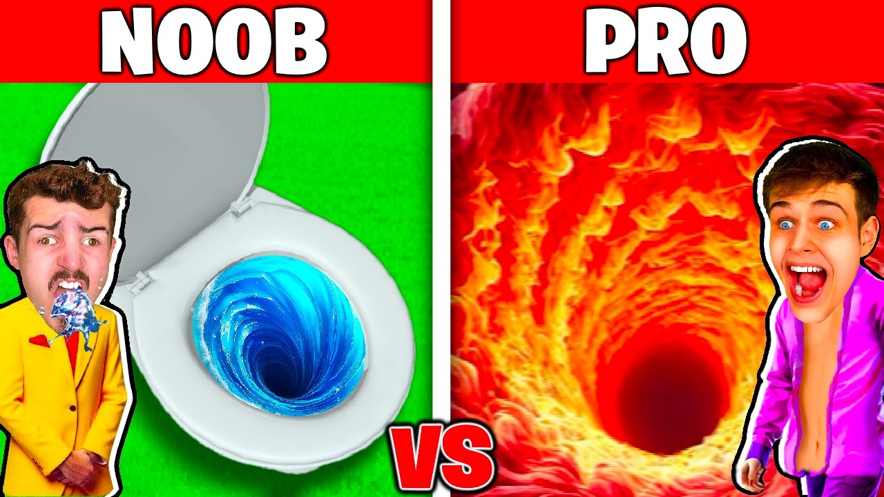 NOOB vs PRO TUNEL CHALLENGE v Minecraftu!