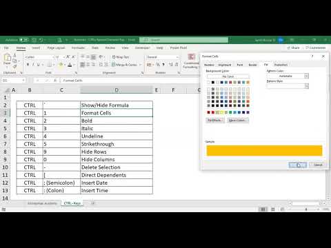 How to use CTRL+Special Character Shortcuts English Version