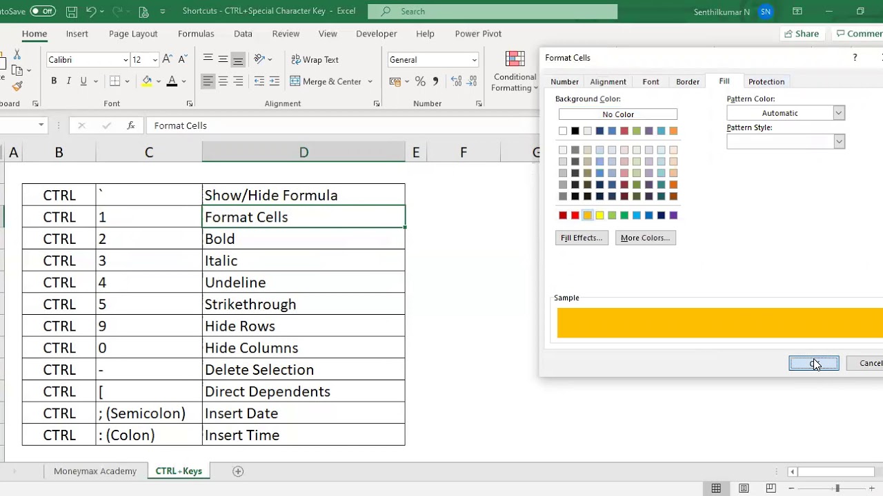 How to use CTRL+Special Character Shortcuts English Version YouTube