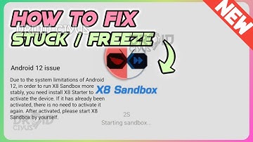 (NEW) HOW TO OVERCOME VIRTUAL X8 SANDBOX STUCK, FREEZE, FRAME, LAG, BLANK ON ANDROID 12 (WORK 100%)