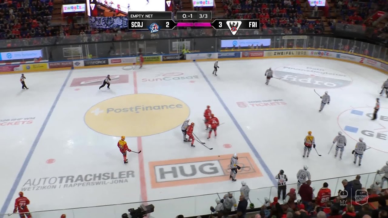 Highlights: SC Rapperswil-Jona Lakers vs. Fribourg-Gottéron