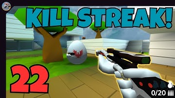 22 KILL-STREAK!!! | shell shockers