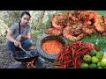 Amazing cooking shrimp crispy with garlic fried recipe - Amazing cooking