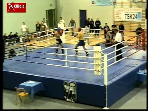 1/8 -75kg Artur Szychowski vs Jerzy Wroski MP K-1 ...