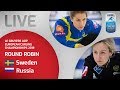 Sweden v Russia - Women's round robin - Le Gruyère AOP European Curling Championships 2019