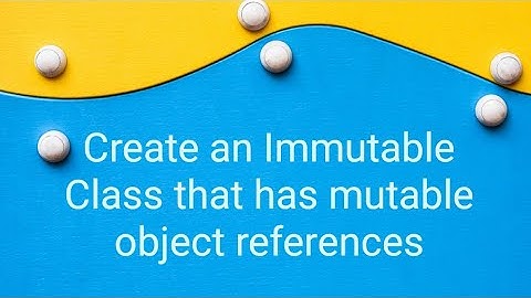 Java immutable class | use cases and importance of immutable objects #coding #javainterviewquestions