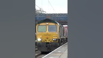 Class 66 passing Acton Bridge #railway #trainvideos #trainspotting #train #trains #freighttrain
