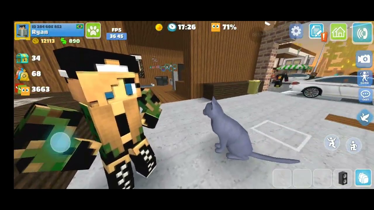 Mostrando minha rotina no Party Craft 