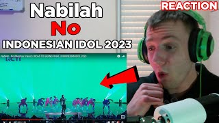 FIRE! | REACTION - Nabilah - No (Meghan Trainor) INDONESIAN IDOL 2023