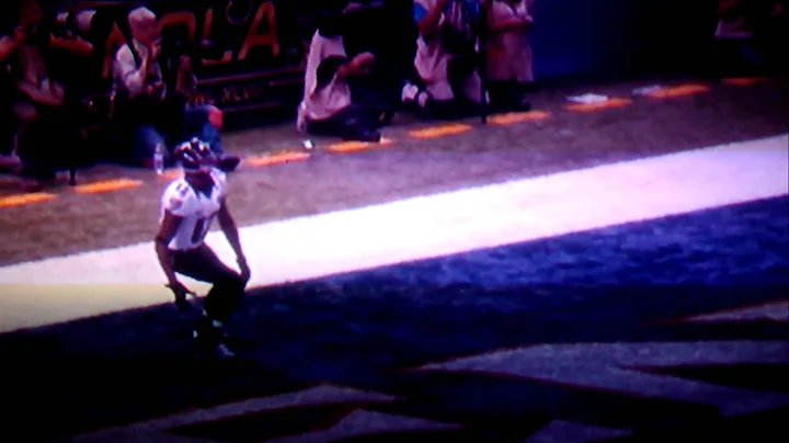 Jacoby Jones 109-Yard Kickoff Return Superbowl XLVII 2/3/13