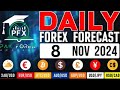 8 NOV 2024 DAILY FOREX FORECAST GOLD DETAIL ANELYSICS