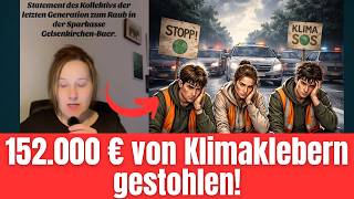 "Letzte Generation" VOR DEM AUS! Merkwürdige Geldtransaktionen &amp; riesige Trauer! Wir klären auf 🫨