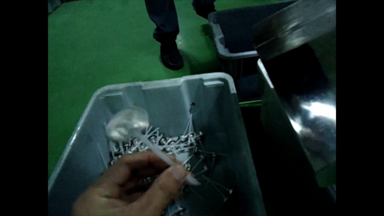 Dip tube cutting machine for aerosol YouTube