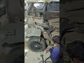 Repairing Accident Damage Car #automobile #dentrepair