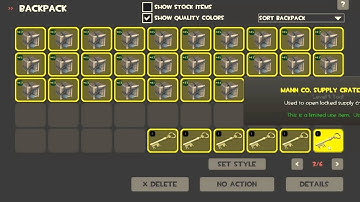 Team Fortress 2 _ Unboxing 6 Crates