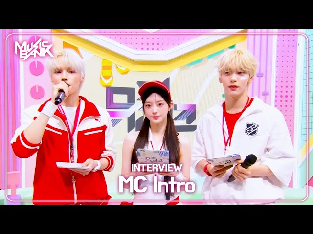 Interview) MC Minju and MC SOOBIN & HUENINGKAI! MC intro! [Music