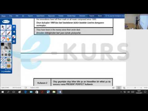 E-KURS Online LYS-5 Kursu Dersleri-2 / Tenses - Uzaktan Eğitim Dershanesi - LYS-5