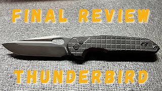 The Final Review Of The Super Fidgety Vosteed Thunderbird Knife