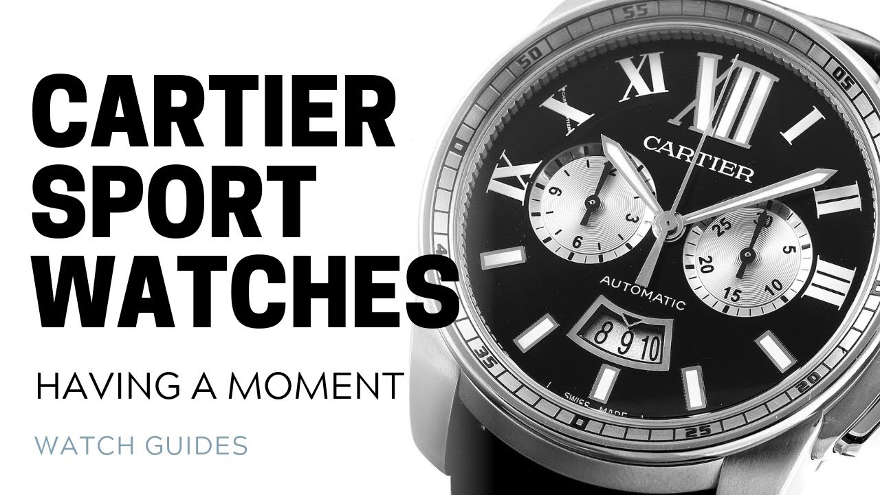 cartier watch sport