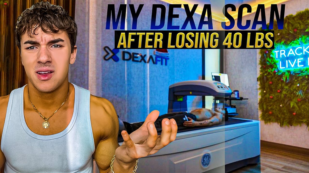 DEXA Scan After Losing 40lbs of Fat | Body Fat Test on Prep