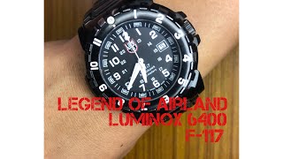 รีวิวนาฬิกา Review Watch Luminox F-117 Nighthawk Series 6400 Stainless Steel BO