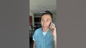 Tips from the ER: Reservations? #shorts MuFKR.com