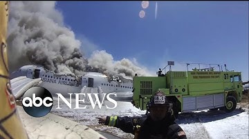 New surveillance video show errors made after Asiana plane crash
