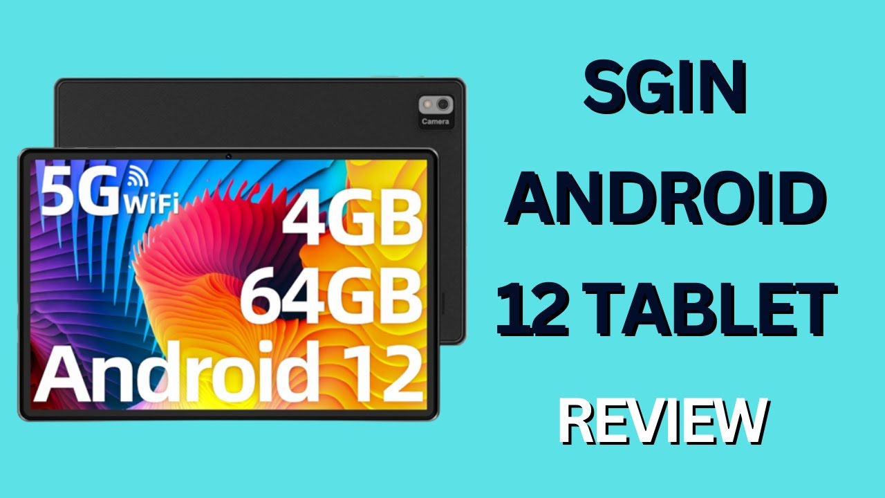 SGIN Android 12 Tablet 10.1 Inch, 4GB RAM 64GB ROM Tablets Review