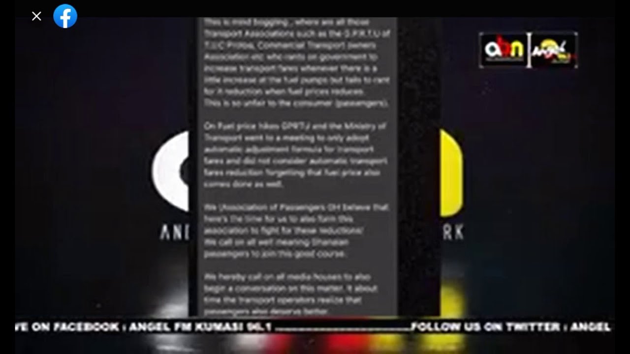 Ghana Passengers Association Complains About GPRTU Machine That Checks Fuel Increment..