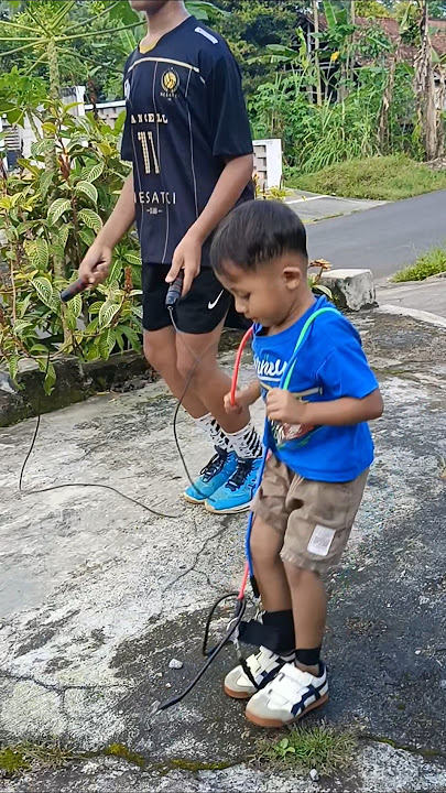 De Aksya Lagi Olah Raga Sama A Fasa 🏃⛹️‼️🥰