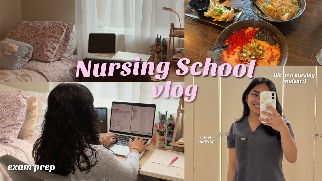 Nursing School Vlog 👩‍⚕️🩺 || life of a nursing student, stuDYING for exams 💻 mini Target haul 🎯