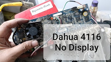 Dahua 4116 | No display problem | DiT Service center  | Rakesh Kansara