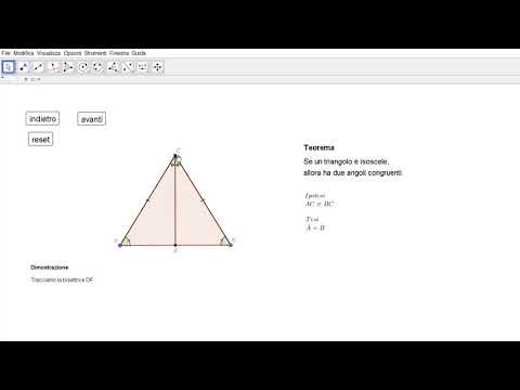 Video: In un triangolo isoscele gli angoli?