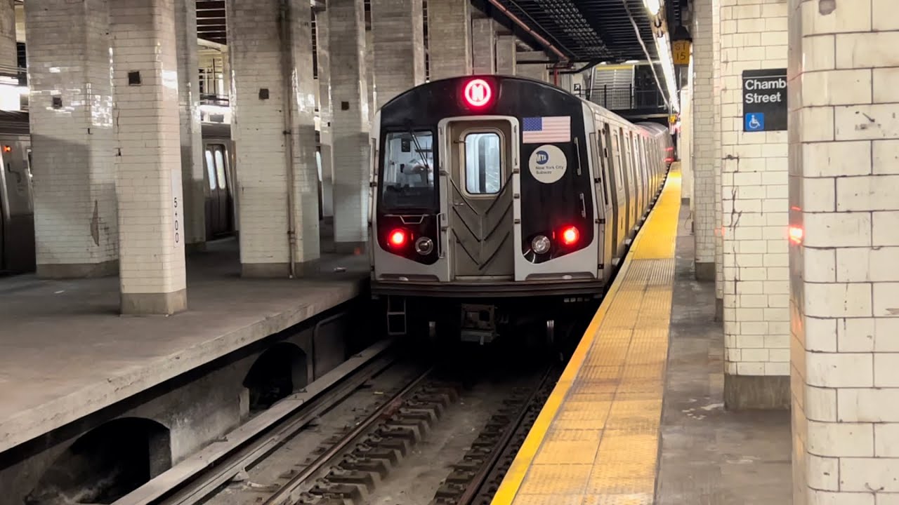 Mta R160a MTA Special: R160A Rerouted (M) Train #8449 Ride From Marcy Av To ...