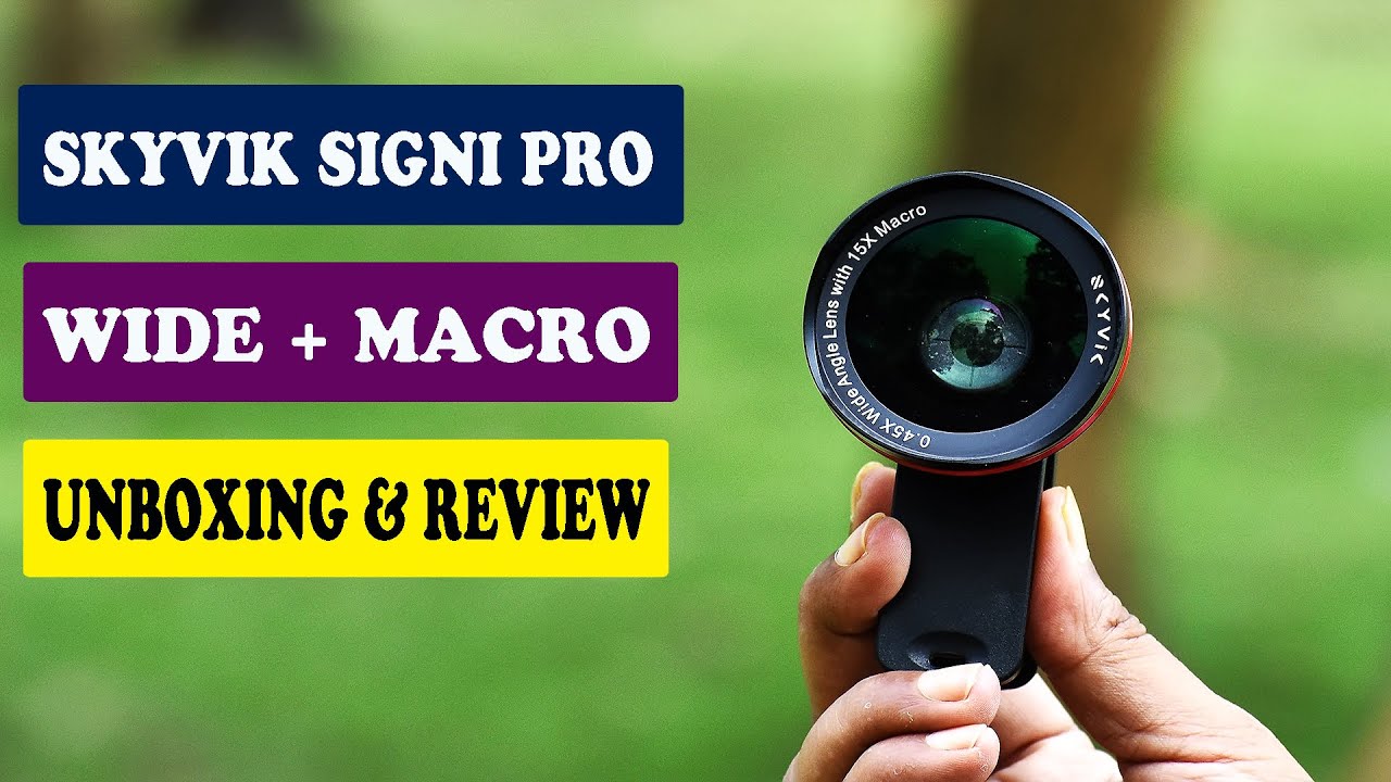 Best Mobile Macro Lens under 2000 Skyvik Signi Pro 2 in 1 Mobile