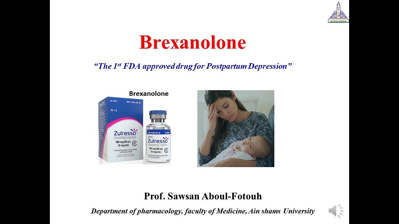 Brexanolone for Postpartum Depression and Psilocybin as a Novel fast onset antidepressant