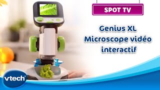 Genius XL - Microscope vidéo interactif pour explorer le monde, dès 7 ans