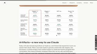All about Claude3.5 Sonnet - capabilities, benchmarks and features
