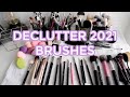 MAKEUP DECLUTTER 2021 // Part 1 - Brush Collection