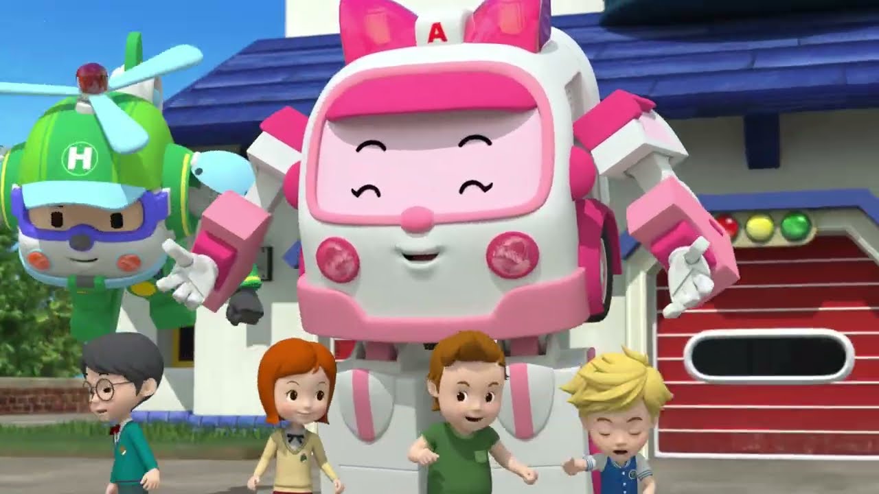 🚑 Уроки безопасности с Эмбер 🚒 Играем, не подвергаясь опасности 1-6 серии 🚒 Робокар Поли