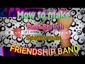 How to make best stylish  spider man friendship band easy  surjya ibl 