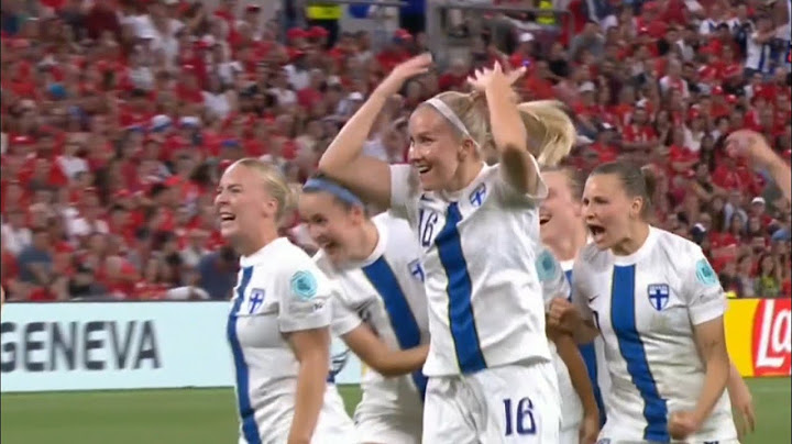 Natalia Kuikka Goal | Finlande vs Switzerland 1-1 | Highlights | UEFA Euro Women 25