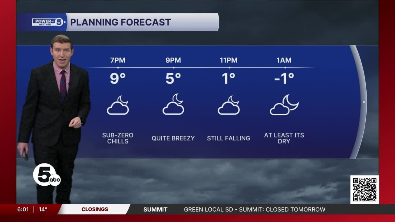 Winter storm moves out, lake-effect snow moves in, brutal cold on the ...