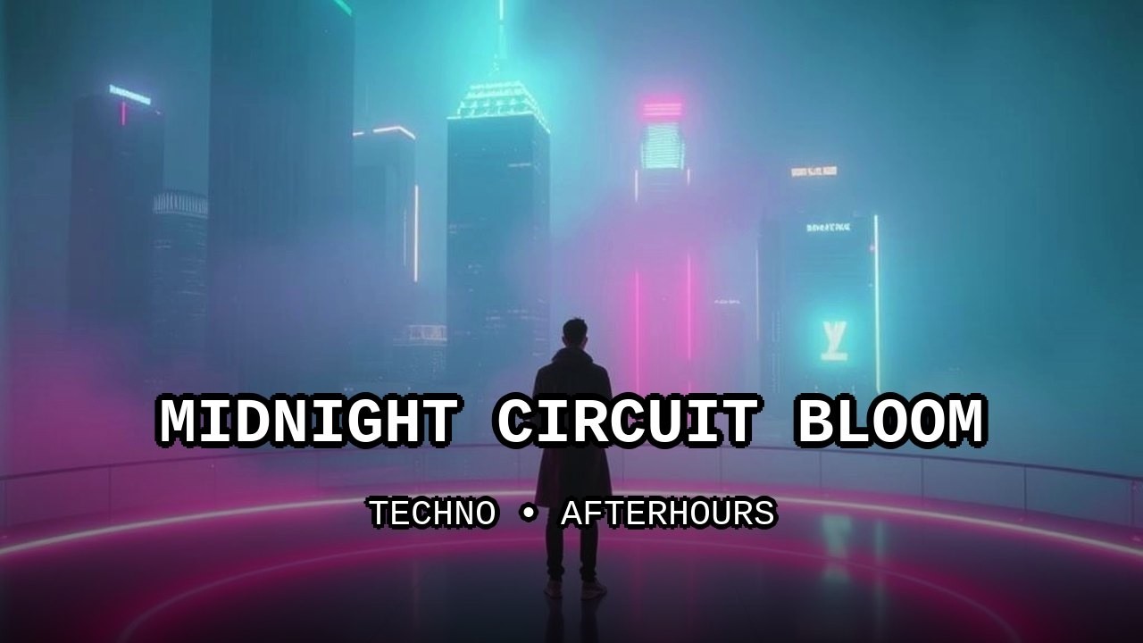Midnight Circuit Bloom | Hypnotic Techno | Late-Night Pressure - YouTube