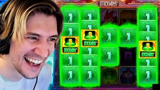 XQC SPINS INTO SUPER BONUS ON THE NEW RONIN STACKWAYS SLOT!